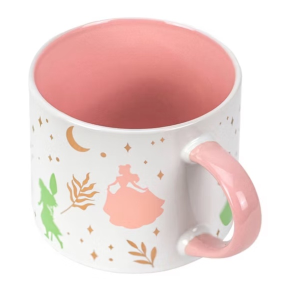 Disney Zak Designs 15 fl oz Stoneware Modern Princess Mug Pink - Picture 3 of 6